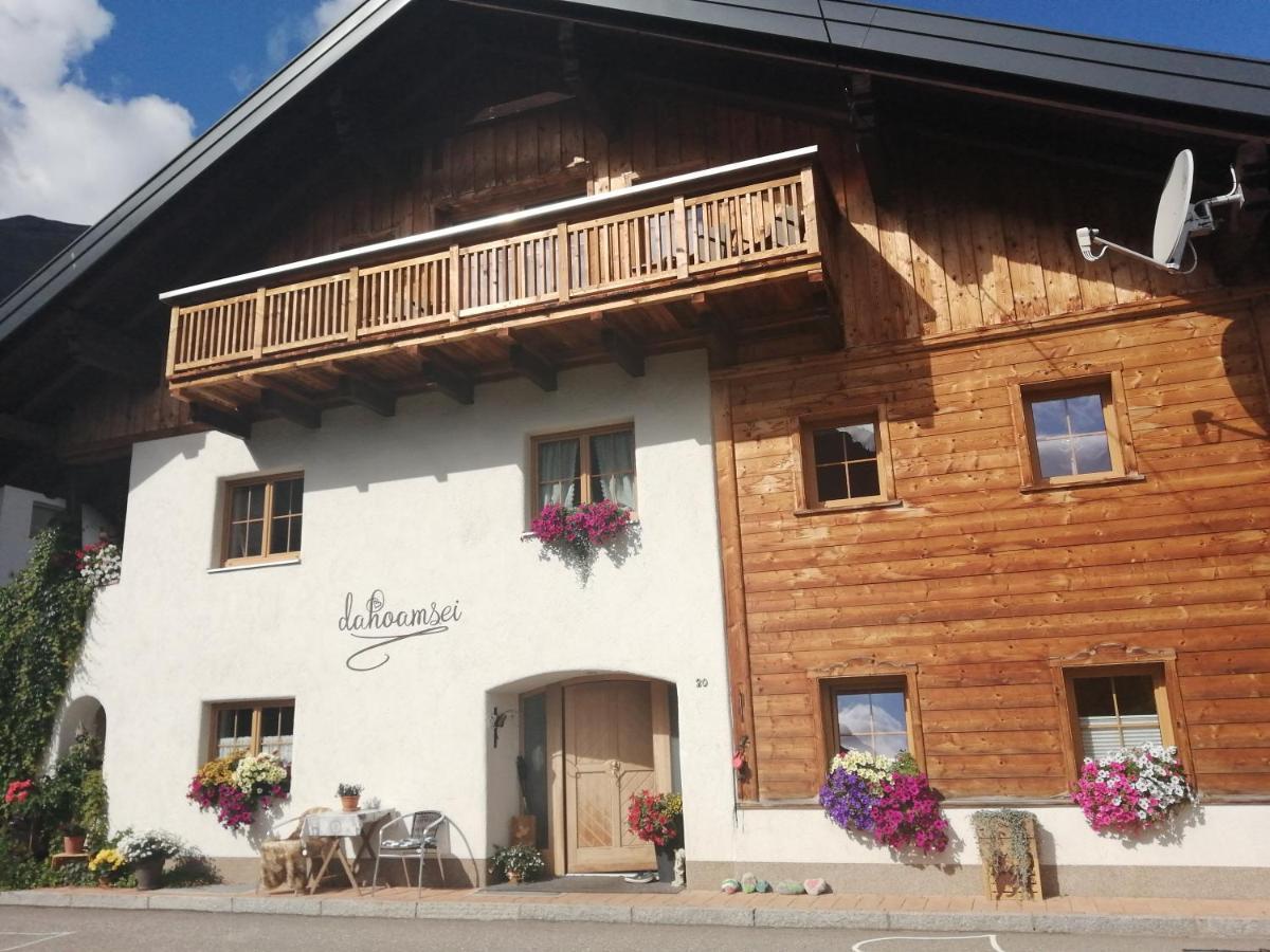 Ferienwohnung Dahoamsei Steeg Exterior foto